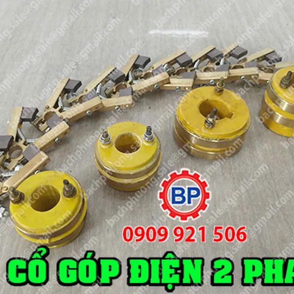 Cổ góp điện an toàn 2 pha 20x50x36mm
