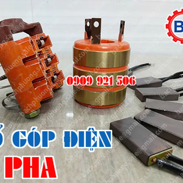 Cổ góp điện an toàn 3 pha 30x70x75mm