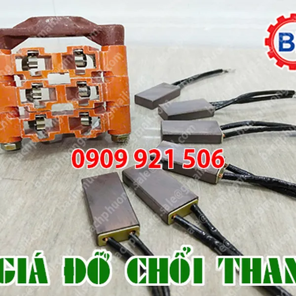 Cổ góp điện an toàn 3 pha 30x70x75mm