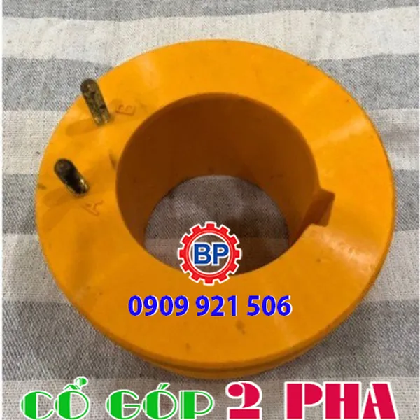 Cổ góp điện an toàn 2 pha 35x80x50mm