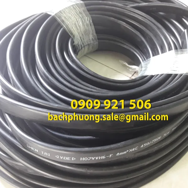 Cáp dẹp ray C cầu trục 4C x 6.0mm