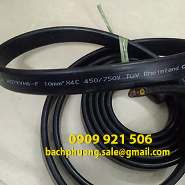 Cáp điện dẹt các loại