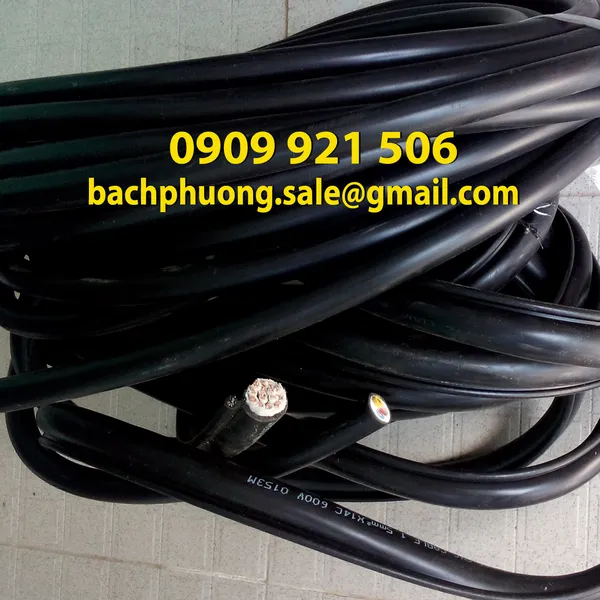 Cáp điều khiển có lõi thép cho cầu trục 5C x 1.25 mm2