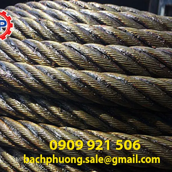 Cáp thép dùng cho cầu trục