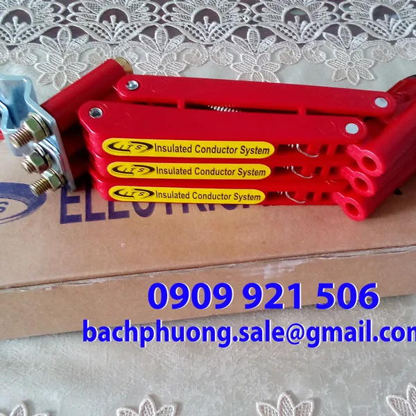 Chổi trượt tiếp điện cầu trục