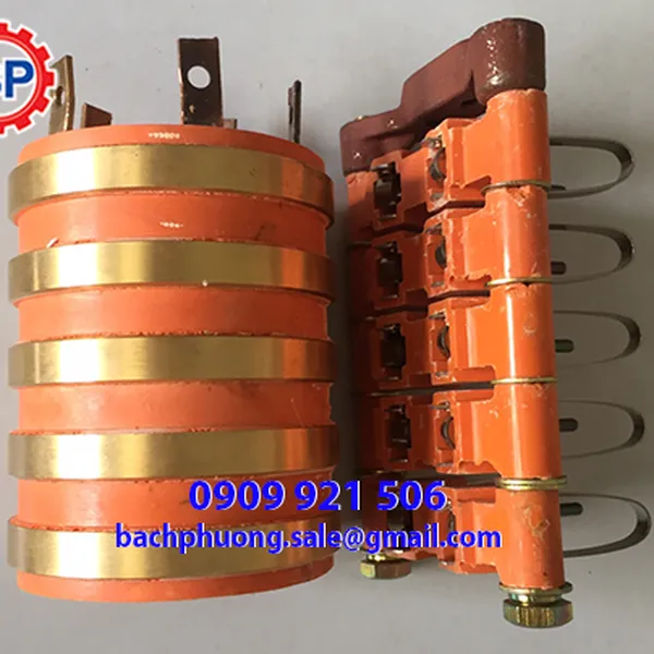 Cổ góp điện 5 pha 65x110x140mm