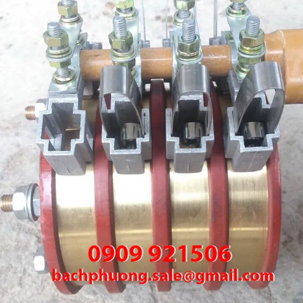 Cổ góp điện 6 vành
