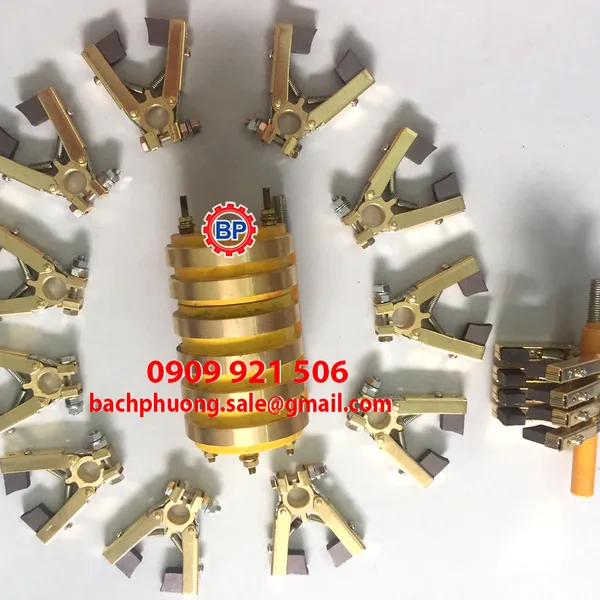 Cổ góp điện cho máy đóng gói như thế nào?