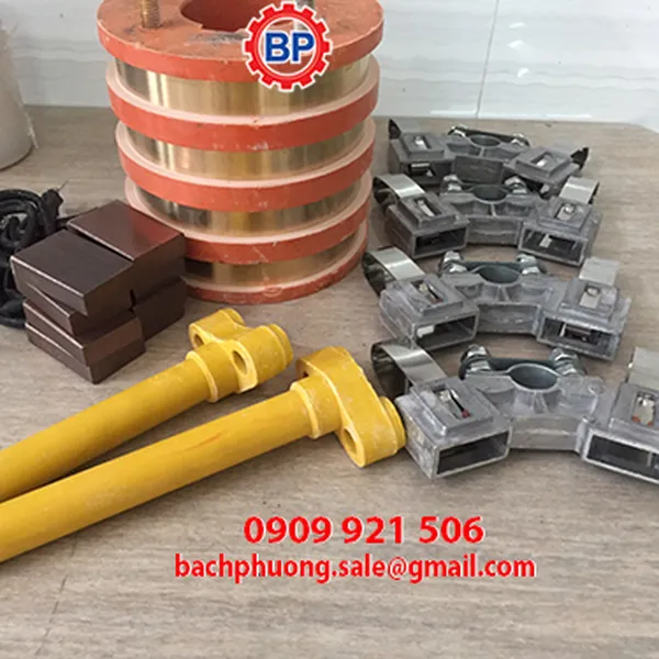 Cổ góp điện rãnh âm
