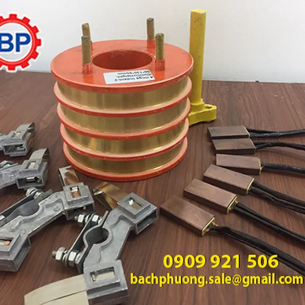 Cổ góp lấy điện cho bồn sử lý nước thải công nghiệp