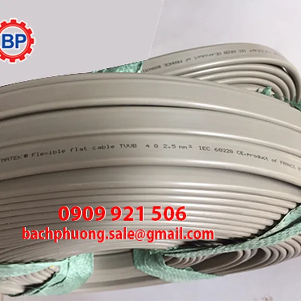 Dây cáp dẹp 4C x 2.5mm