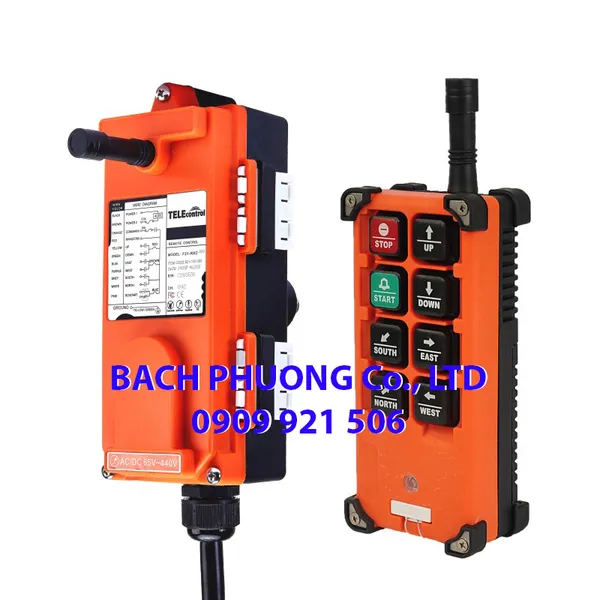 Điều khiển từ xa cầu trục 1 cấp tốc độ