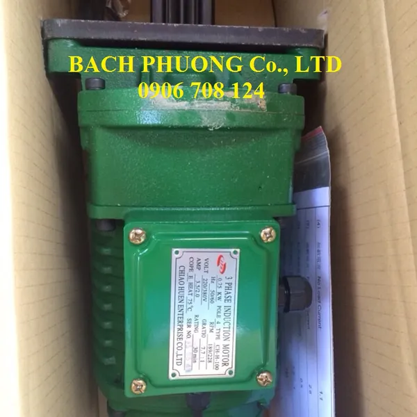 Motor cầu trục sheng yin 0.75kw