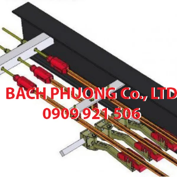 Ray điện an toàn cầu trục 1P