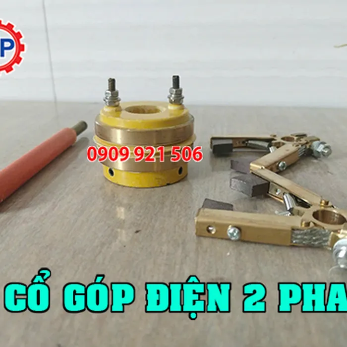 Cổ góp điện an toàn 2 pha 20x50x36mm