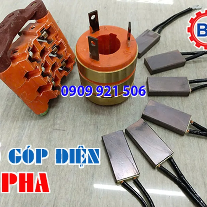 Cổ góp điện an toàn 3 pha 30x70x75mm