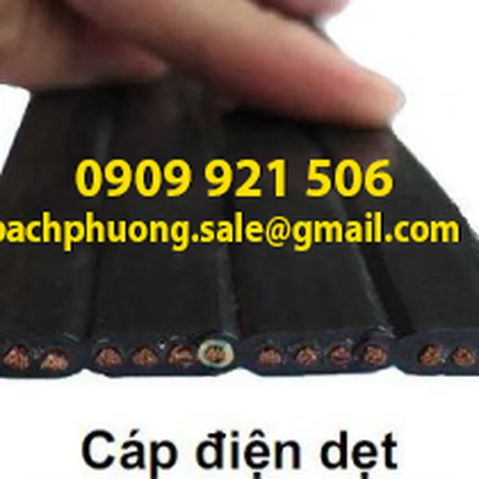 Cáp dẹp ray C cầu trục 4C x 14mm