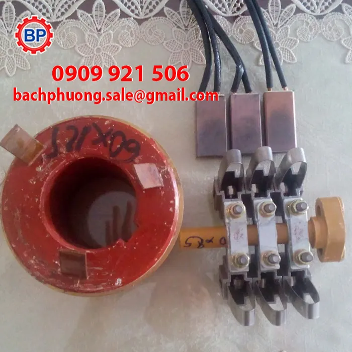 Cổ góp điện chổi than 8 pha