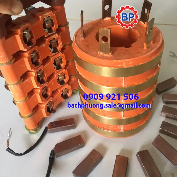 Cổ góp điện chuyên dùng cho động cơ xử lý nước thải