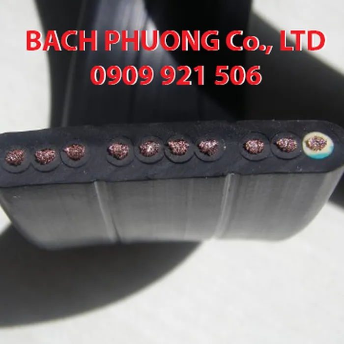 Dây cáp dẹt cho cầu trục