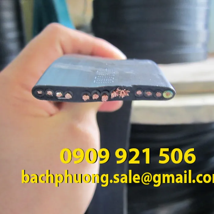 Dây cáp điện cầu trục