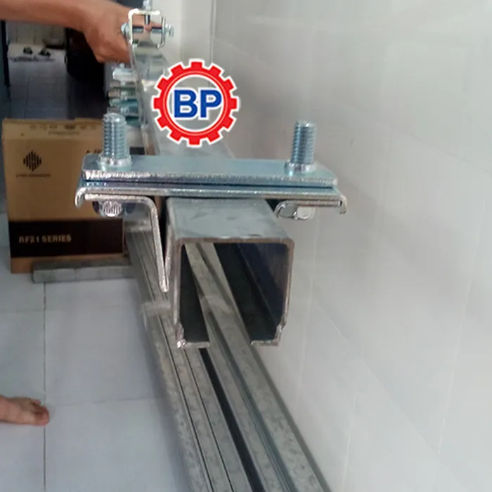 Máng ray C cho cầu trục