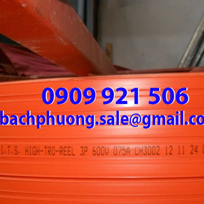 Ray điện cầu trục 4P-50A và 4P-75A