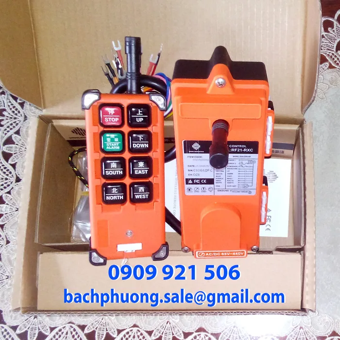 Tổng hợp các loại điều khiển từ xa cho cầu trục