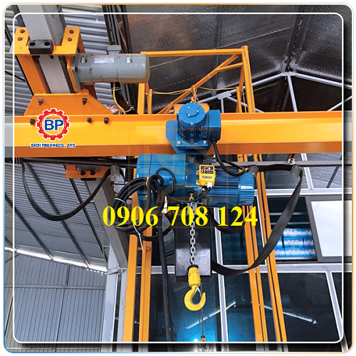 Bộ dầm biên cầu trục dạng treo I200 Bộ dầm biên cầu trục dạng treo I200