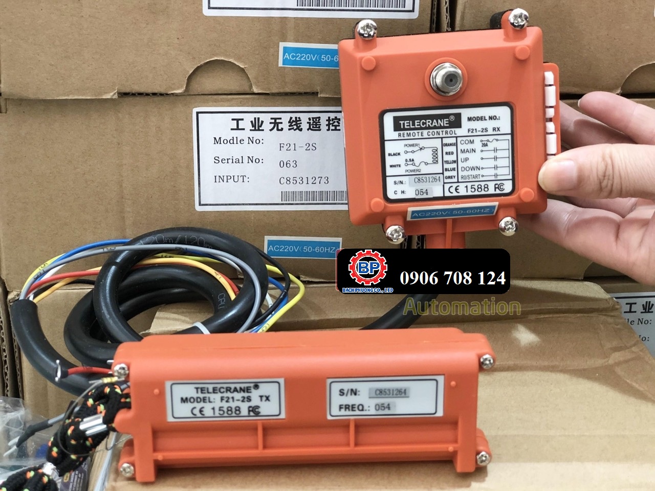 Bộ điều khiển từ xa Telecrane F21-2S Bộ điều khiển từ xa Telecrane F21-2S