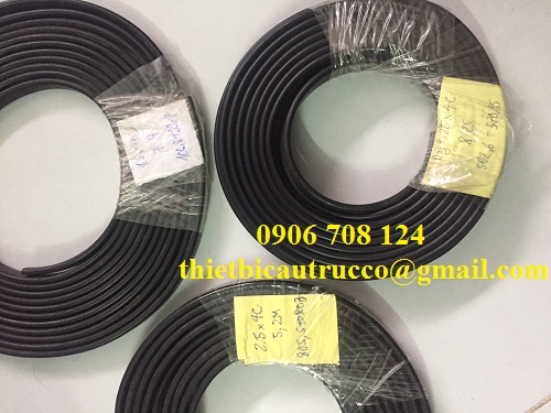 Cáp dẹt cầu trục 4C x 1.5 mm Cáp dẹt cầu trục 4C x 1.5 mm