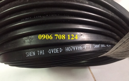 Cáp dẹt cầu trục 4C x 1.5 mm Cáp dẹt cầu trục 4C x 1.5 mm