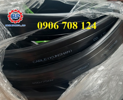 Cáp điện dẹt cầu trục Echu Cáp điện dẹt cầu trục Echu