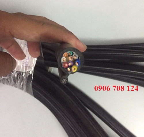 Cáp điều khiển có lõi thép chịu lực 5C x 1.25 mm Cáp điều khiển có lõi thép chịu lực 5C x 1.25 mm