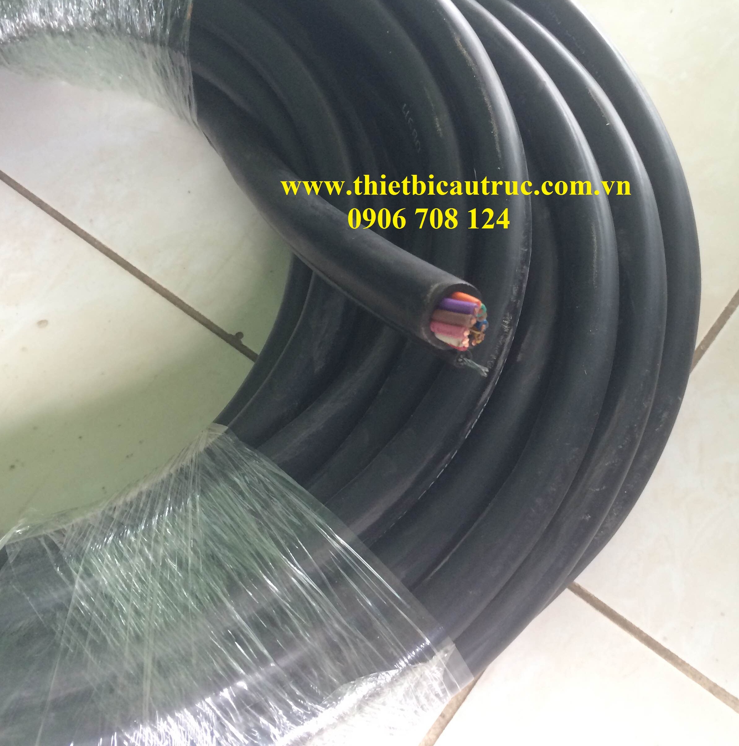 cáp điều khiển có lõi thép chịu lực 8Cx1.25 mm cáp điều khiển có lõi thép chịu lực 8Cx1.25 mm