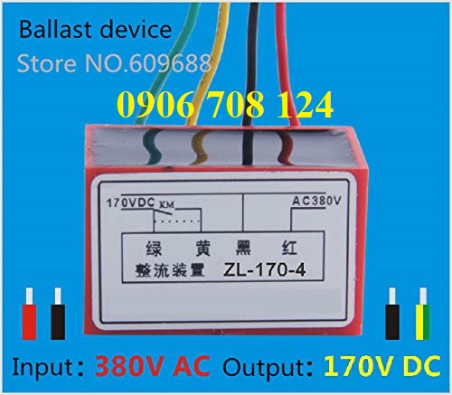 Chỉnh lưu AC 380V ra DC 170V Chỉnh lưu AC 380V ra DC 170V
