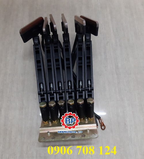 Chổi tiếp điện cầu trục 6P 60A Chổi tiếp điện cầu trục 6P 60A