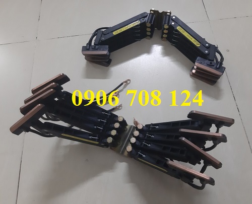 Chổi tiếp điện cầu trục kép chống mất pha Chổi tiếp điện cầu trục kép chống mất pha
