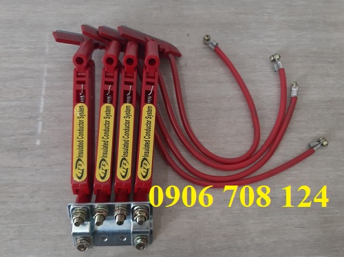 Chổi tiếp điện cầu trục 4P 60A Chổi tiếp điện cầu trục 4P 60A