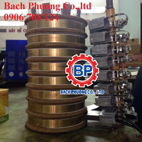 Cổ góp điện 8 pha trục 75 mm Cổ góp điện 8 pha trục 75 mm