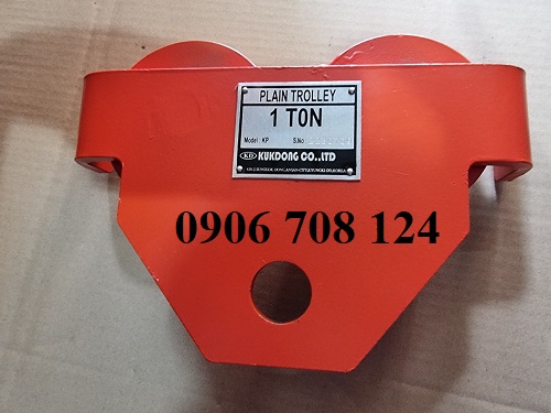 Con chạy đẩy tay 1 tấn, 2 tấn, 3 tấn Con chạy đẩy tay 1 tấn, 2 tấn, 3 tấn
