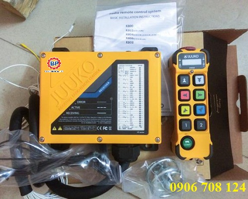 điều khiển từ xa cầu trục- Juuko K808 điều khiển từ xa cầu trục- Juuko K808