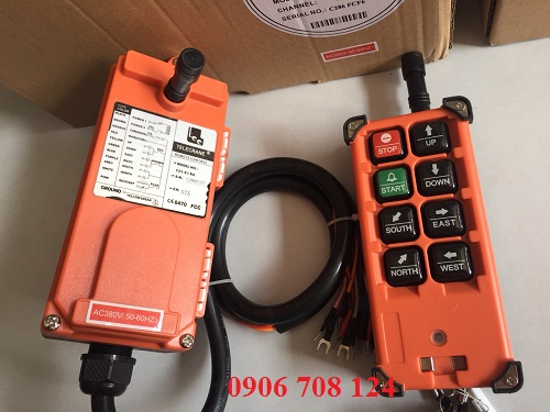 điều khiển từ xa cầu trục telecrane F21-E1B điều khiển từ xa cầu trục telecrane F21-E1B