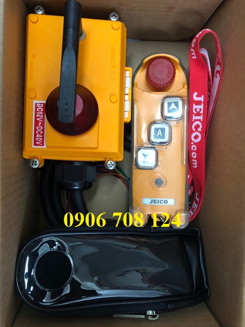 Điều khiển từ xa cầu trục 2 nút Điều khiển từ xa cầu trục 2 nút