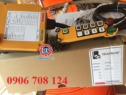 điều khiển từ xa cầu trục F24-8D điều khiển từ xa cầu trục F24-8D