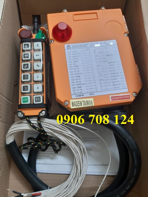 Điều khiển từ xa cầu trục F24-12D Điều khiển từ xa cầu trục F24-12D