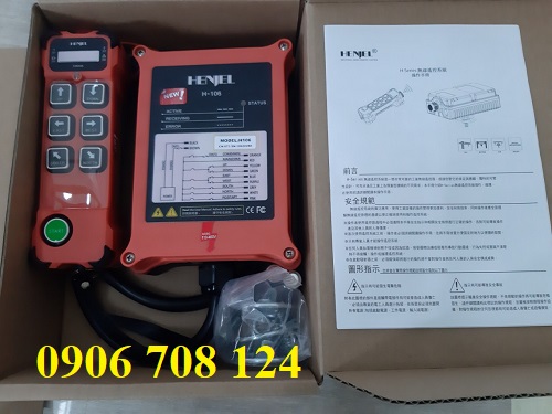 Điều khiển từ xa cầu trục Henjel H106 Điều khiển từ xa cầu trục Henjel H106