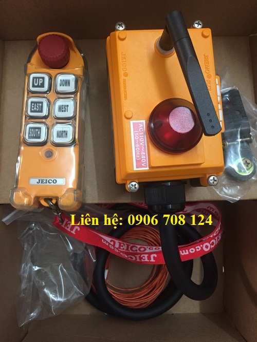 điều khiển từ xa cầu trục Jeico 6K điều khiển từ xa cầu trục Jeico 6K