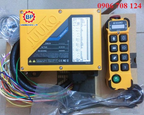 điều khiển từ xa cầu trục 8 nút (Juuko k800) điều khiển từ xa cầu trục 8 nút (Juuko k800)