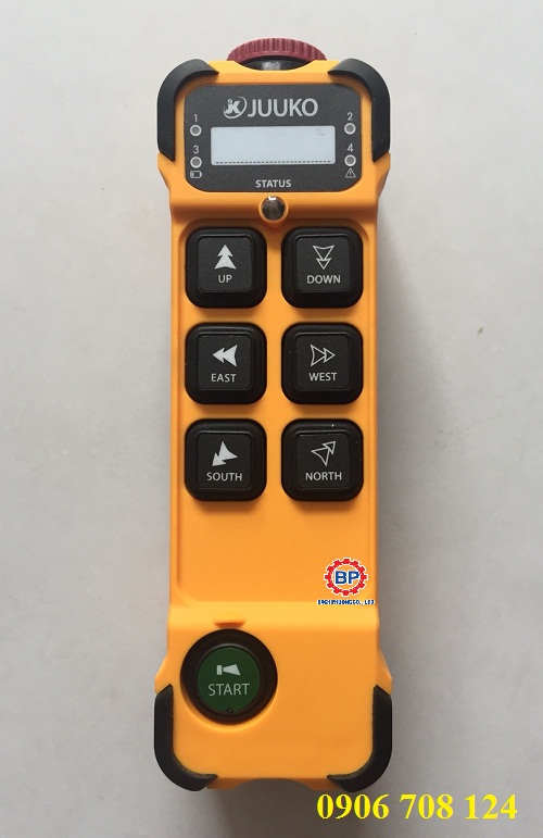 điều khiển từ xa cầu trục Juuko K606 điều khiển từ xa cầu trục Juuko K606